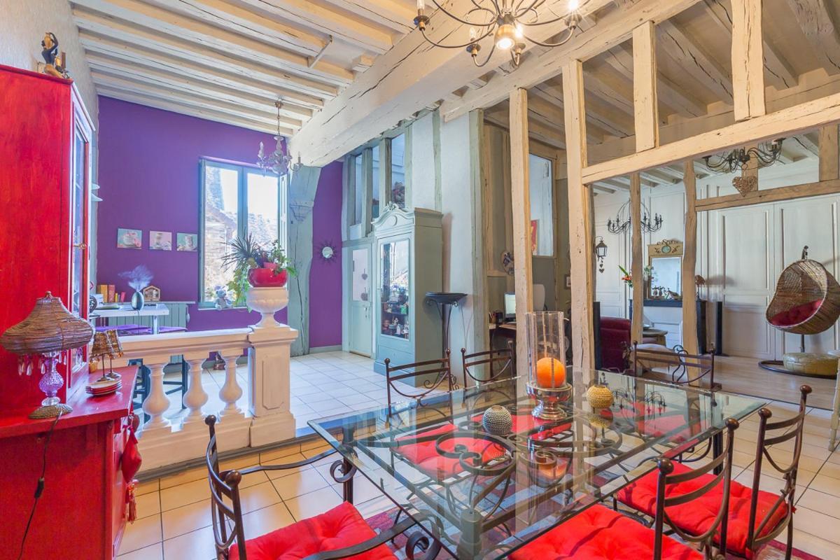 Le Logis De Lancelot Elegant Home City Center Sens Exterior foto